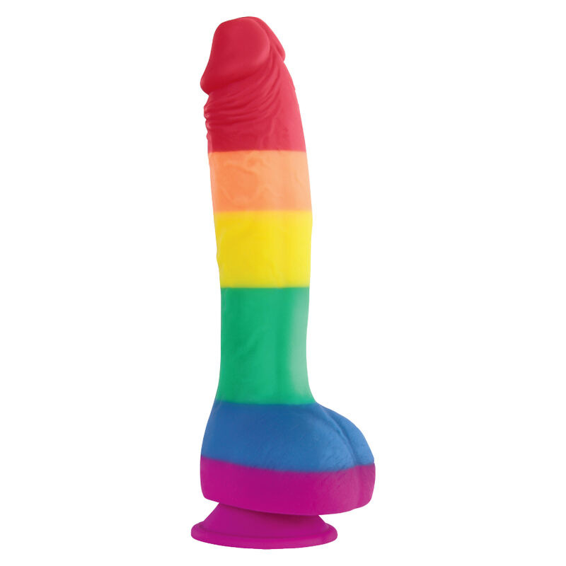 Pride - lgbt flag dildo 19 cm