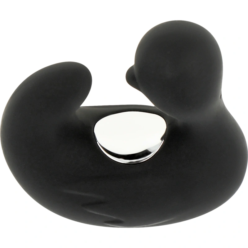 Black&silver - duckymania rechargeable silicone stimulating duck thimble 5