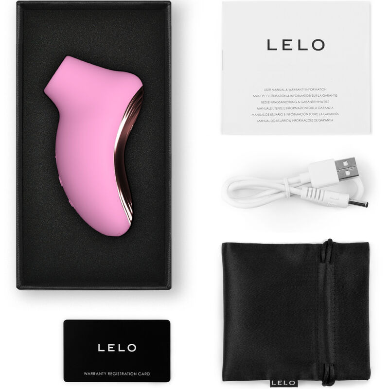 Lelo - sona 2 travel sonic clitoris massager pink 3