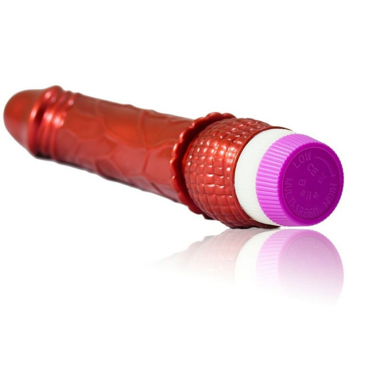 Baile - realistic red vibrator 23 cm 1