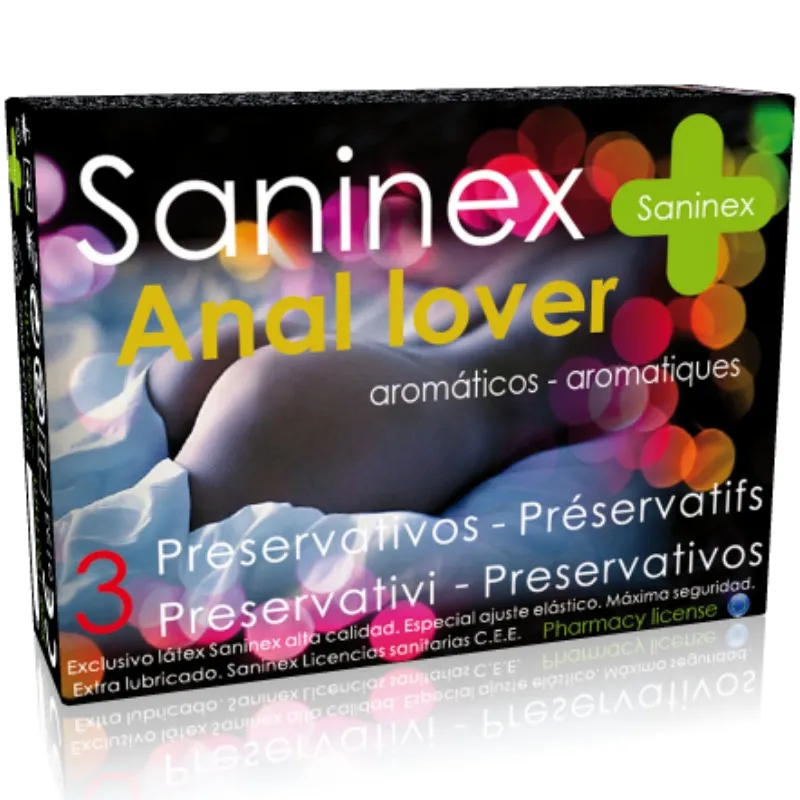 Saninex Condoms Anal Lover 3 Units