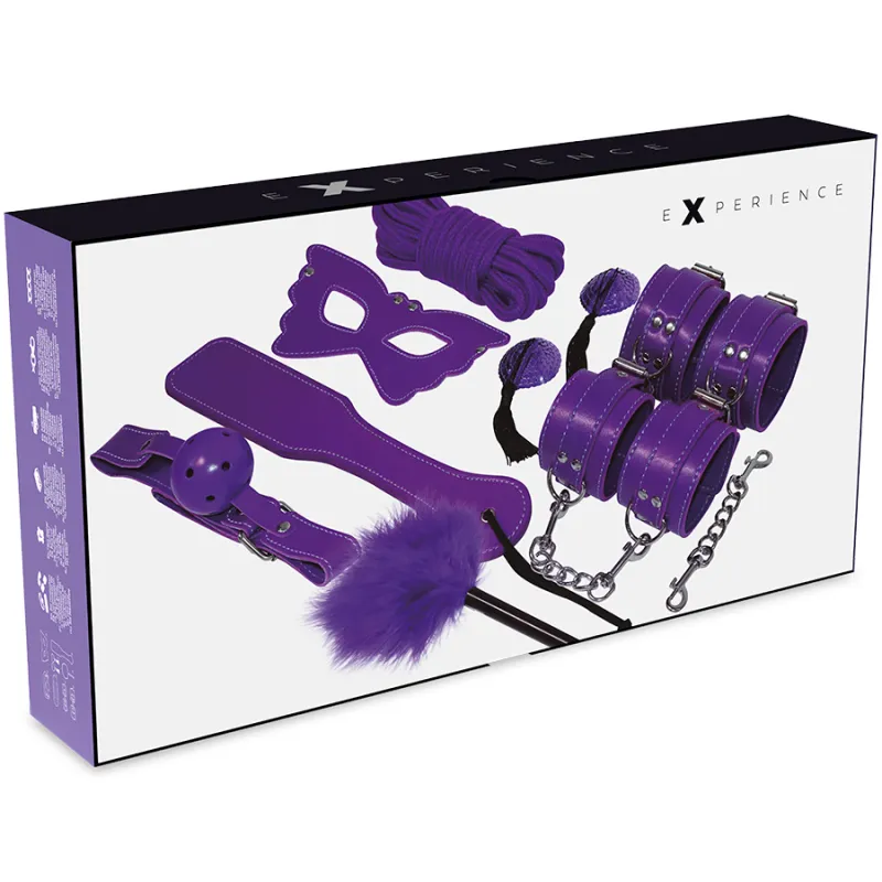 Experience Bdsm Fetish Kit Purple Series - Bdsm Sada 1
