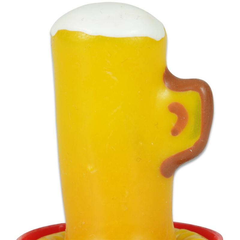 Condomerie - handpainted novelty condoms glass of beer 2