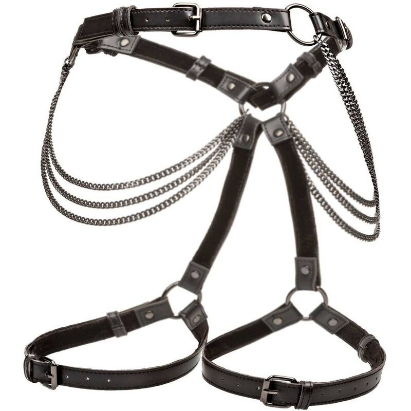 Calexotics - euphoria multi chain thigh harness 4