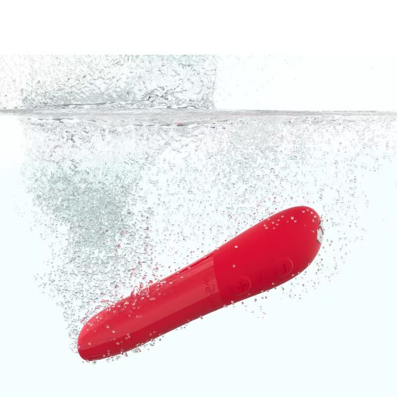 We-vibe - tango x rechargeable bullet vibrator cherry red 6