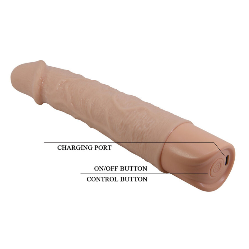 Pretty love - leander flexible realistic vibrator 6