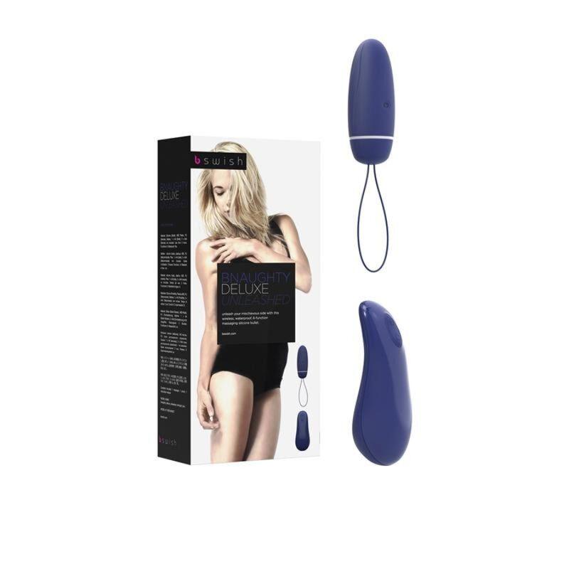 B Swish - Bnaughty Deluxe Unleashed Midnight Blue - Vibračné Vajíčko 2