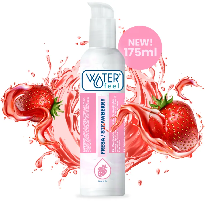 Waterfeel Strawberry Water Based Lubricant 175 Ml