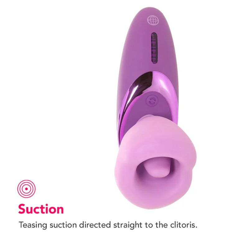 Fantasy for her - pleasure sucker vibrator purple 4
