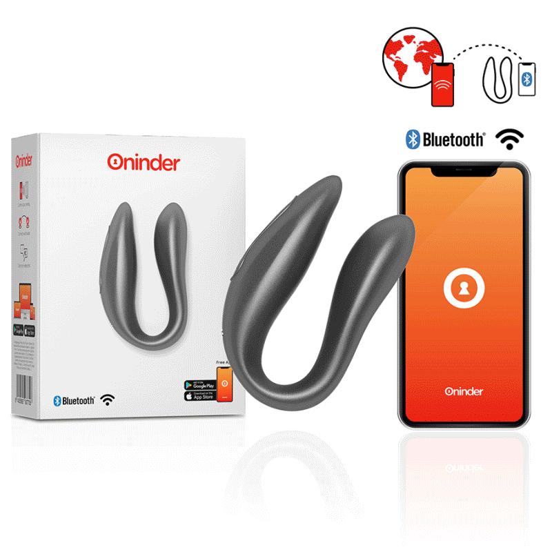 Oninder G-Spot &Amp; Clitoral Stimulator Black - Free App