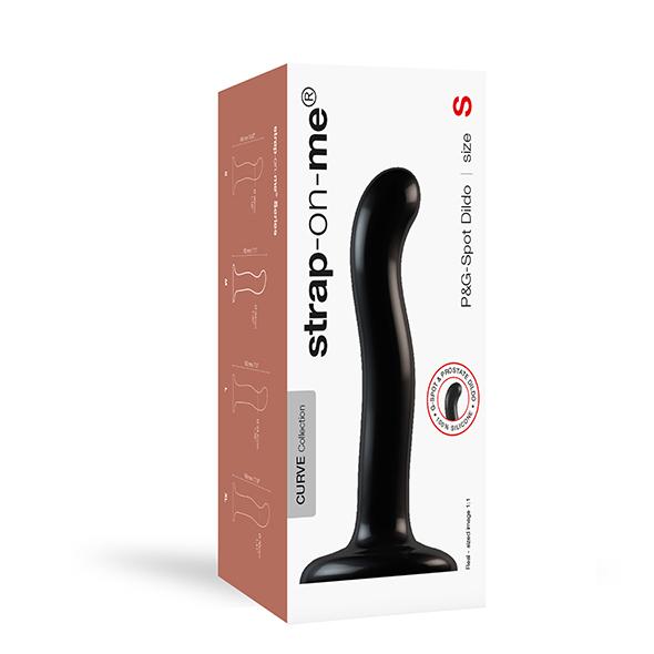 Strap-On-Me - G And P Spot Stimulation Dildo S Black