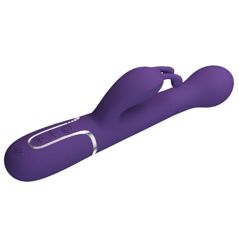 Pretty Love - Dejon Rabbit Vibrator 3 In 1 Multifunction Purple 3