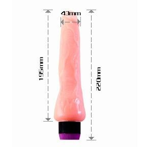 Baile - realistic vibrator 19.5 cm 2