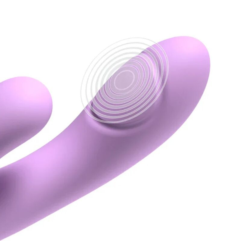 Fantasy for her - intimotion flutter pro purple g-spot & clitoral rabbit vibrator 1