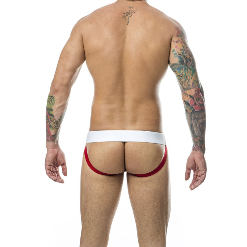 Mob - classic jock stripe rainbow size l 5