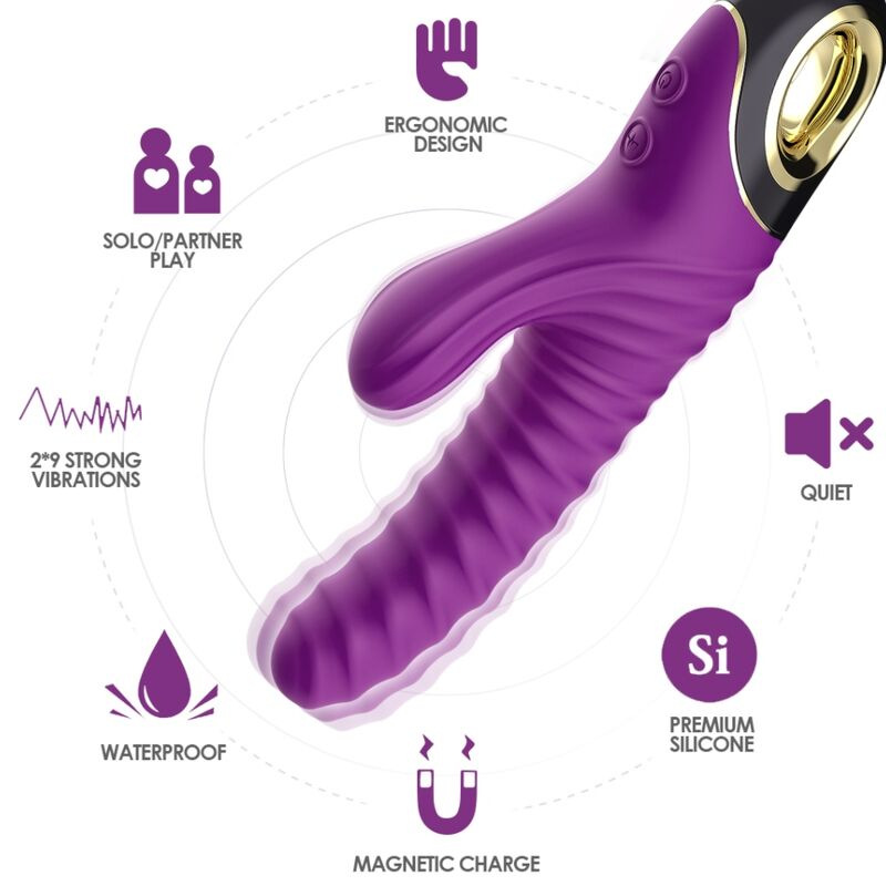 Armony - eternity vibrator silicone purple 2