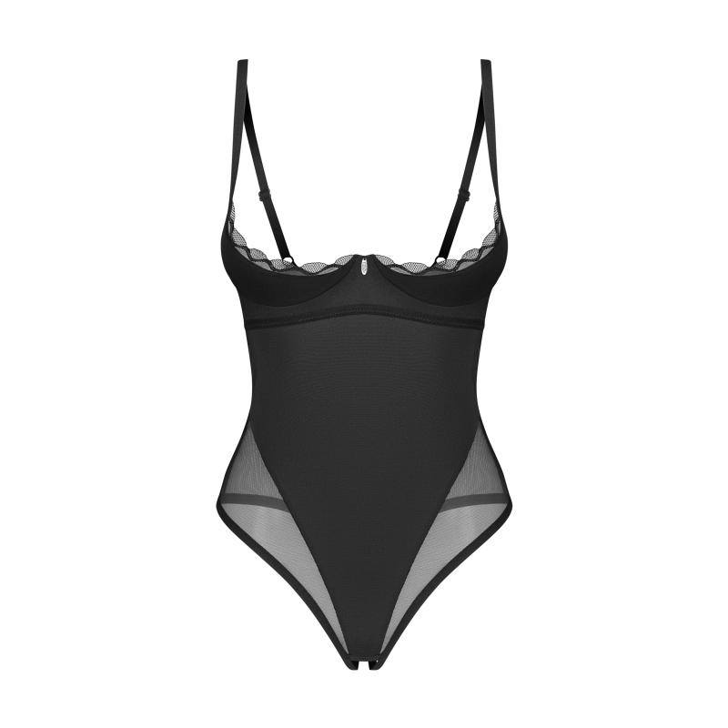 Obsessive - Stelisa Crotchless Teddy Black 2XL/3XL 5