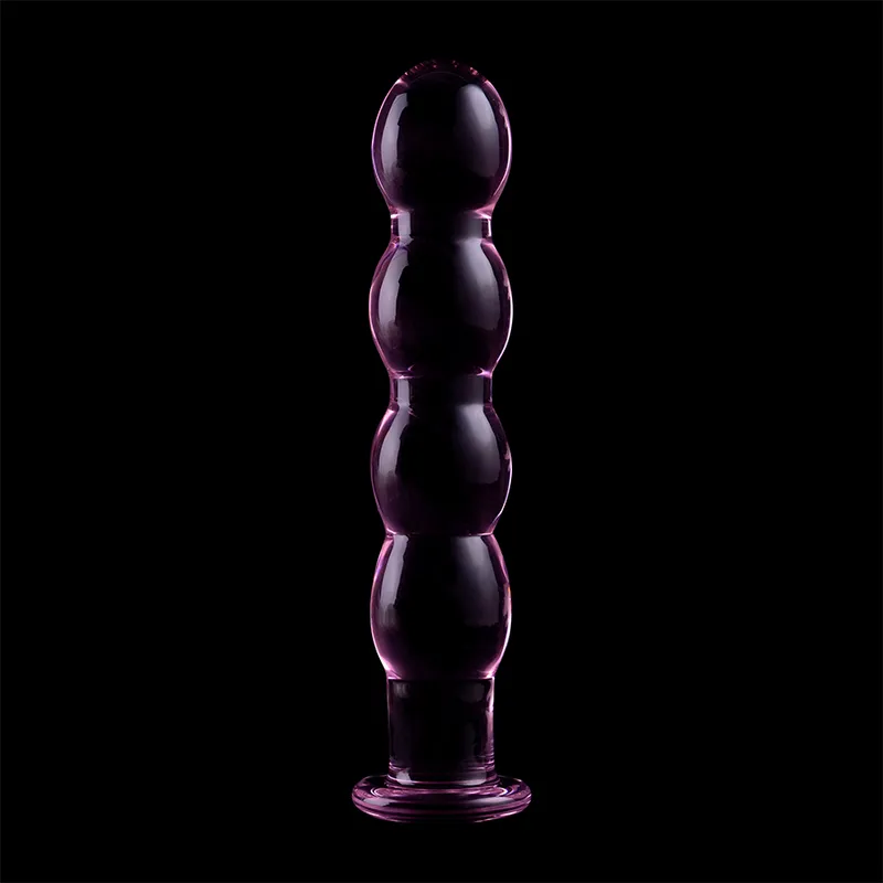 Nebula Series By Ibiza - Model 10 Dildo Borosilicate Glass 16.5 X 3.5 Cm Pink