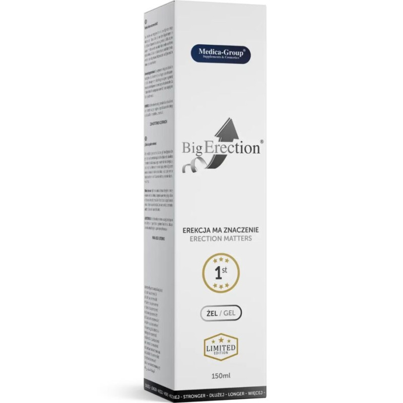 Medica group - big erection intimate gel for men 150 ml 1