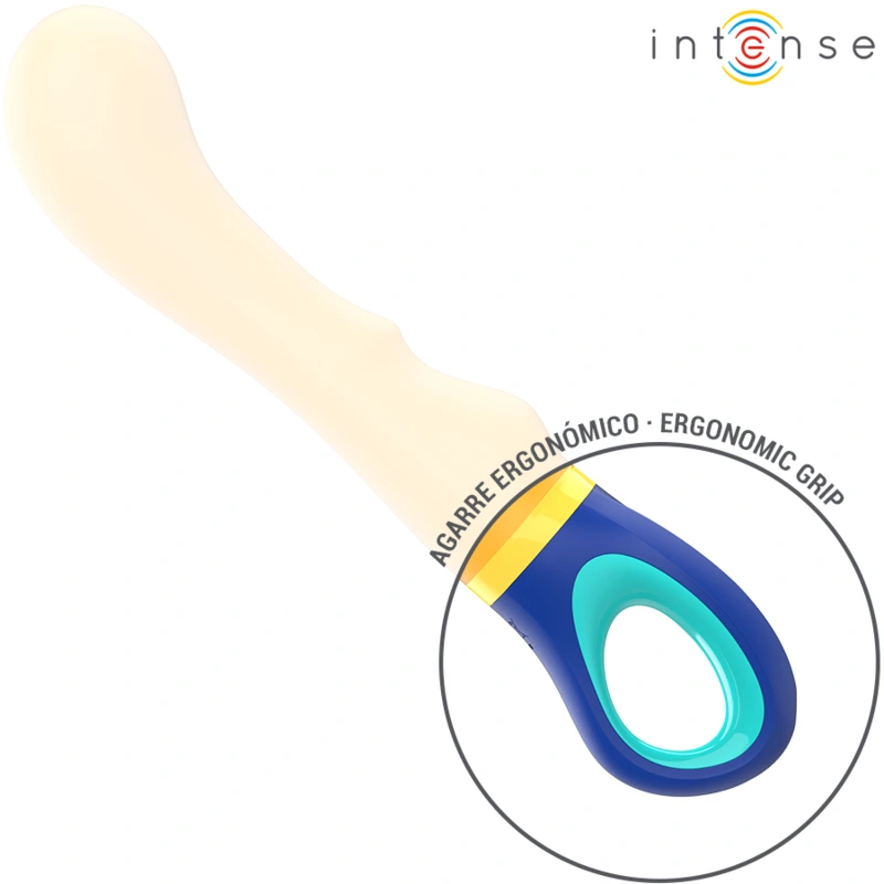 Intense - shaggy g-spot vibrator yellow 3