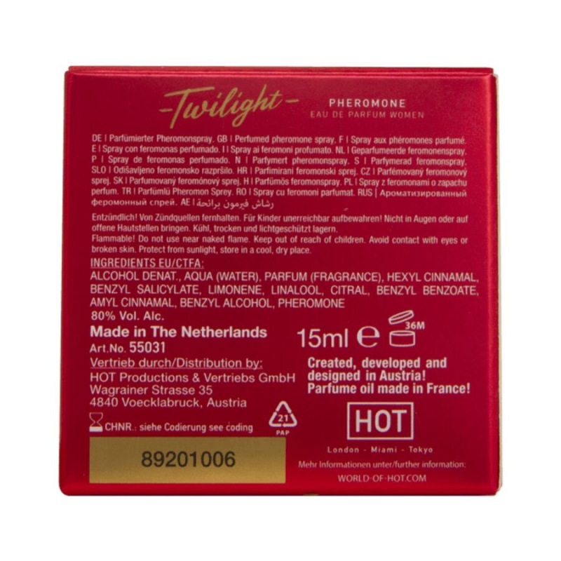 Hot - twilight pheromone parfum women 15 ml 2