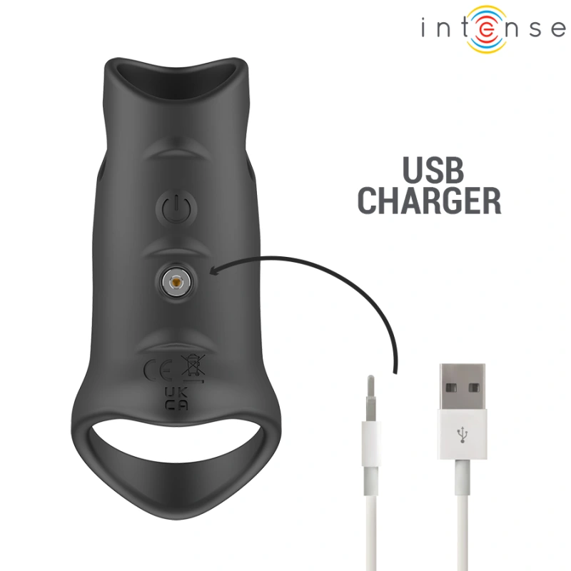 Intense - jerome adjustable vibrating penis ring model 12 4