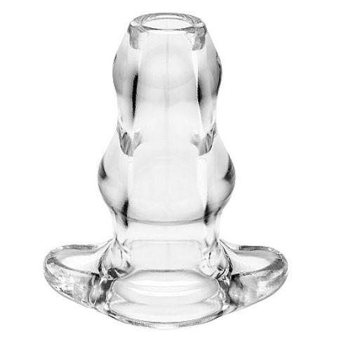 Perfect Fit Double Tunnel Plug Xl Large - Clear