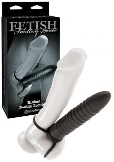 FETISH FANTASY RIBBED DOUBLE TROUBLE
