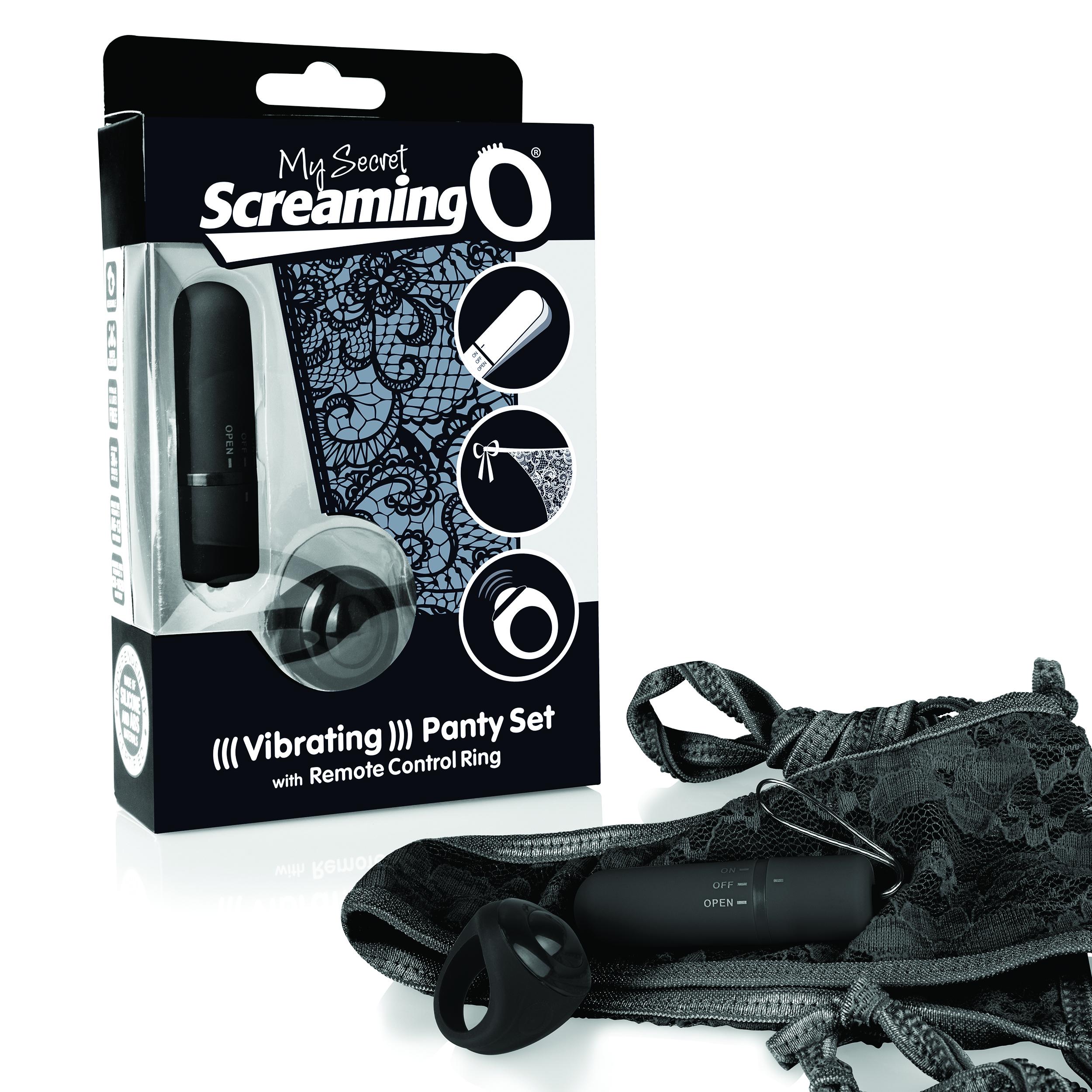 The Screaming O - Remote Control Panty Vibe Black - Vibračné Nohavičky 12