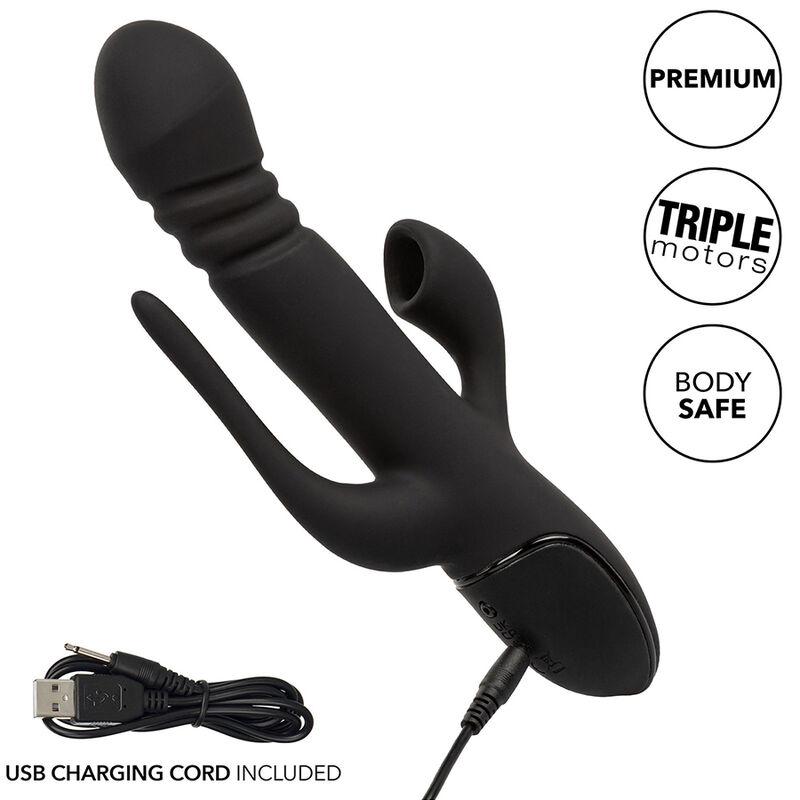 California Exotics - Vibrator Triple Euphoria Black 9