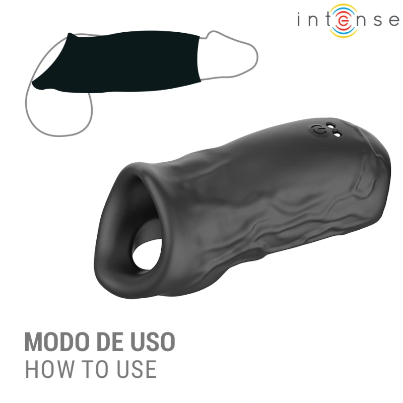 Intense - sean vibrating adjustable penis ring model 13 2