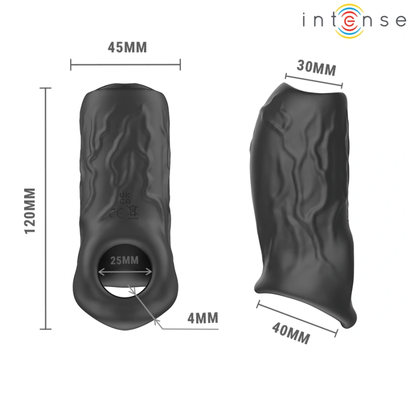 Intense - sean vibrating adjustable penis ring model 13 7