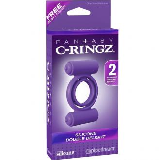 Fantasy C-Ringz Silicone Double Delight