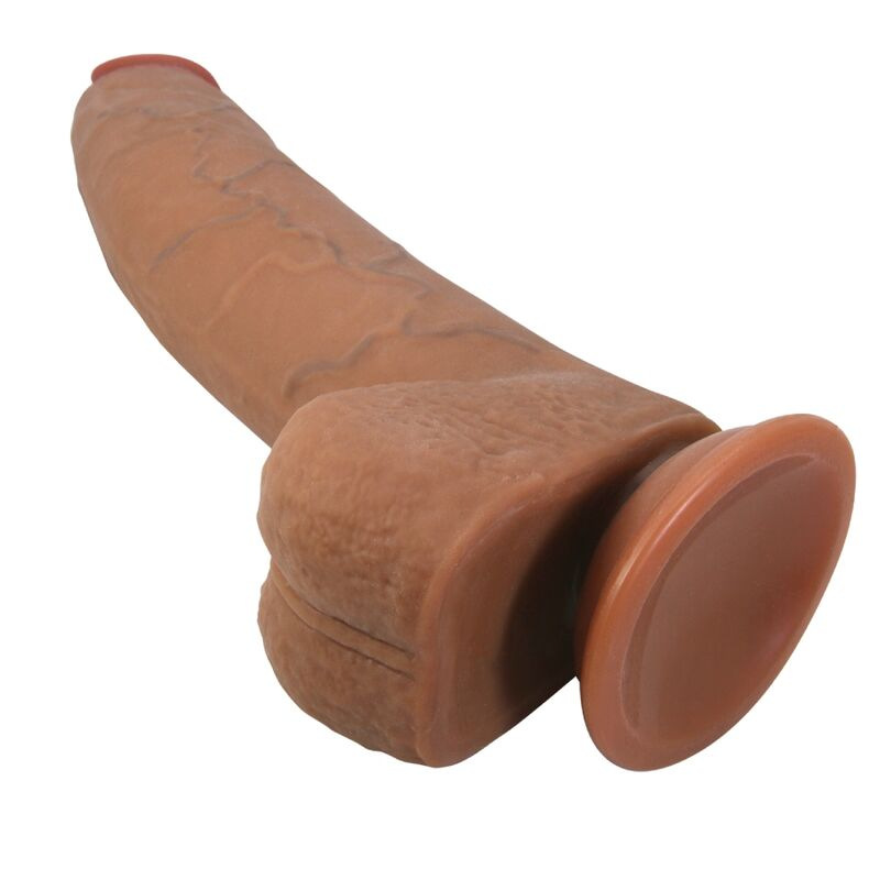 Pretty love - evander flexible realistic dildo with suction cup 23 cm -Ø- 4.9 cm 1