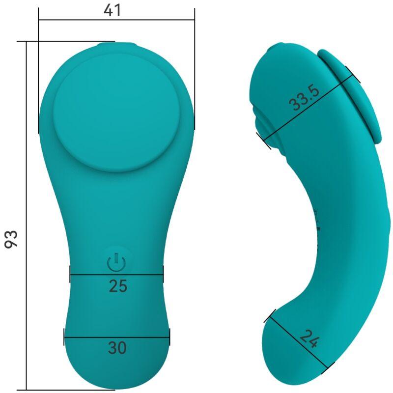 Armony - pleasure panty vibrator remote control 3 speeds green 6