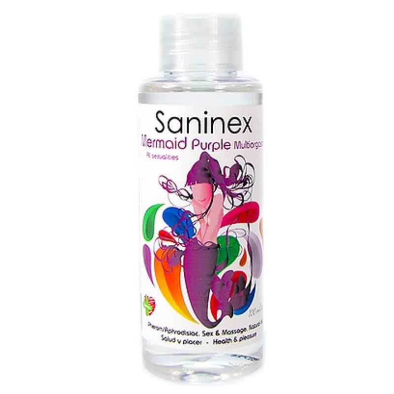 Saninex Massage Oil Purple Mermaid 100 Ml