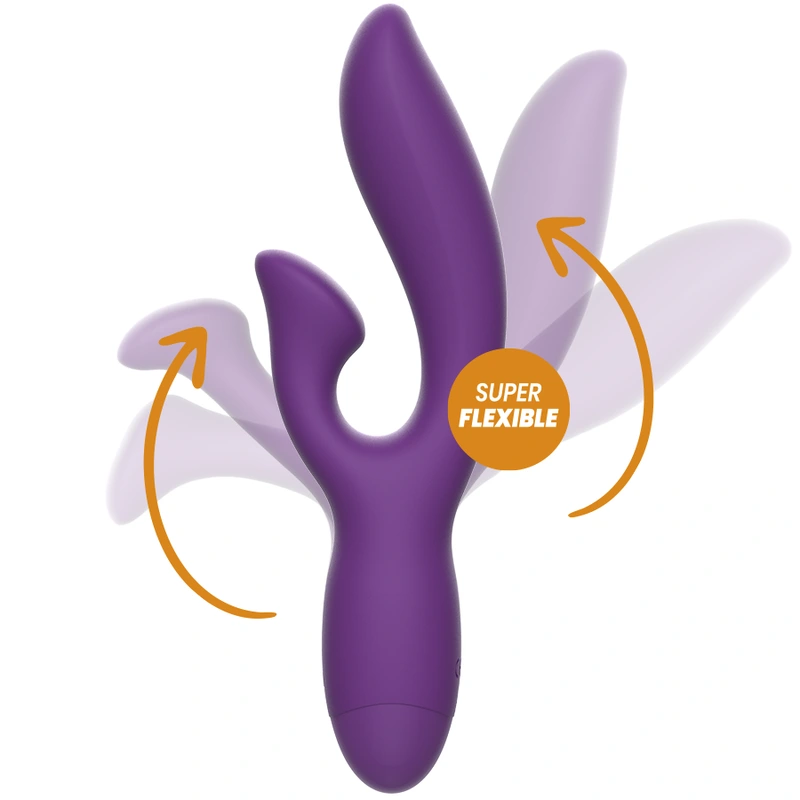 Rewolution - rewofun flexible vibrator with rabbit 1