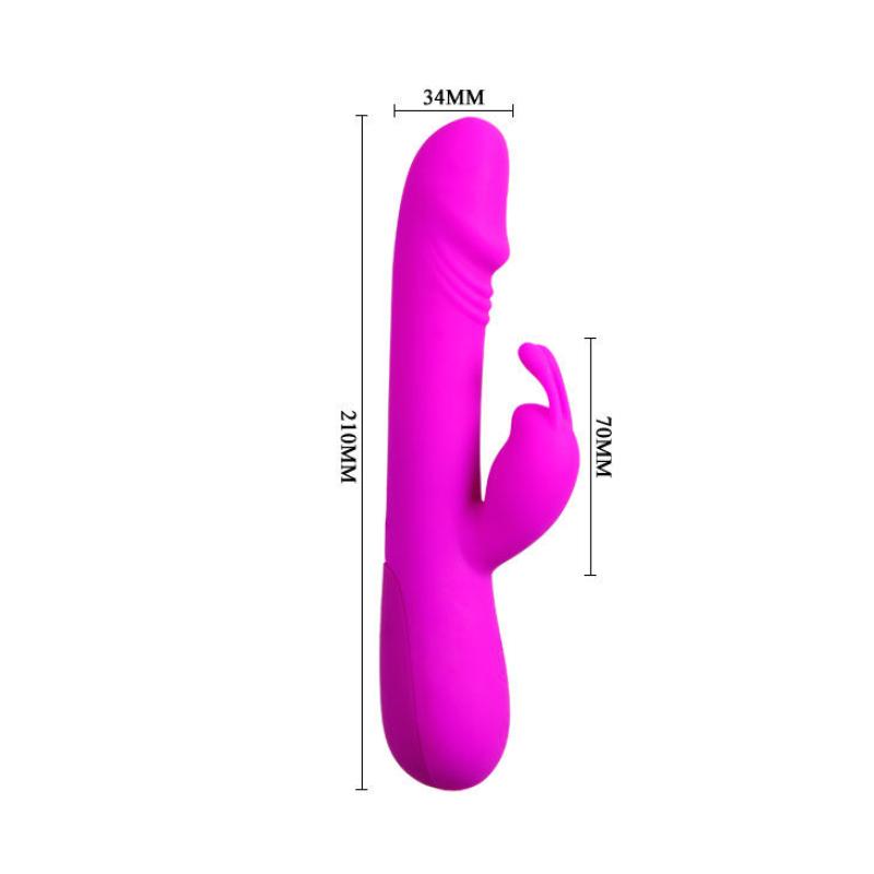 Pretty Love Flirtation - Clement Vibrator With Rabbit 4