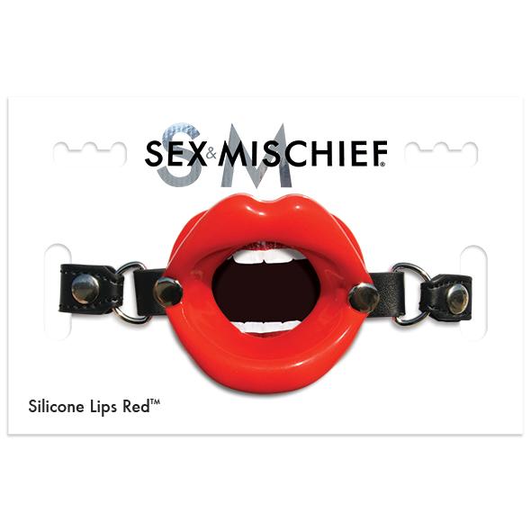 Sportsheets - Sex & Mischief Silicone Lips Red