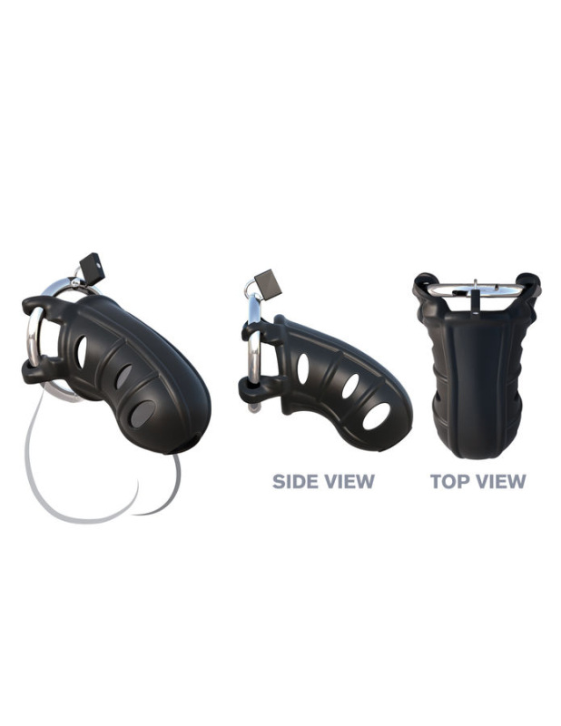Fantasy c-ringz - hardcore silicone cock blocker