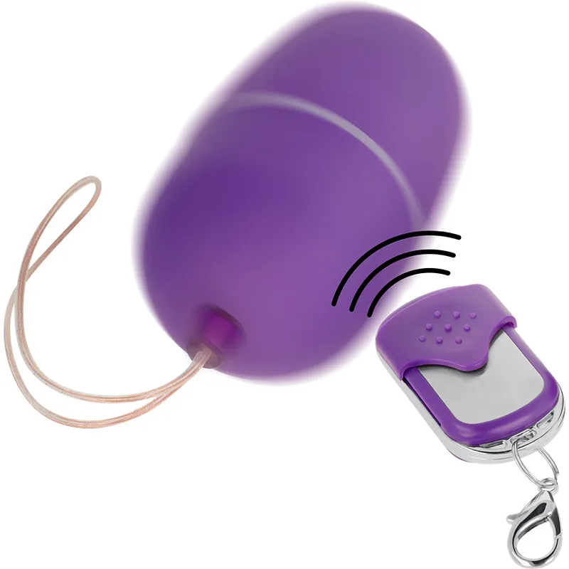 Online Remote Control Vibrating Egg M - Purple