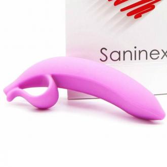 Saninex Dildo Banana Orgasmic Fantasy Pink