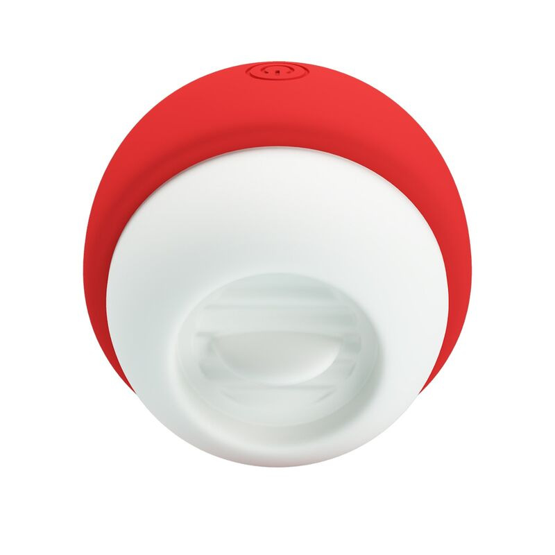 Pretty love - rechargeable tongue effect clitoral stimulator red 6