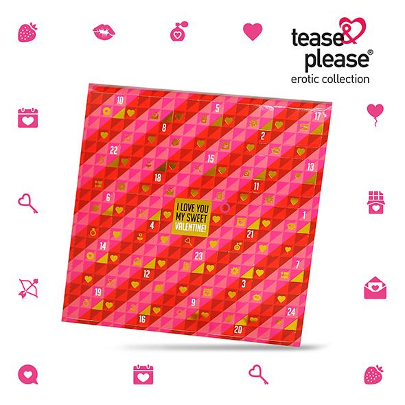 Tease & Please - Valentine Advent Calendar (Nl-De-En-Fr-Es-It-Pl-Ru-Se-No)