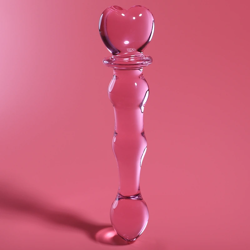 Nebula series by ibiza - model 21 dildo borosilicate glass pink 20.5 cm -o- 3.5 cm 1