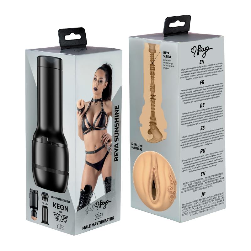 Kiiroo - Feel Reya Sunshine Black 9