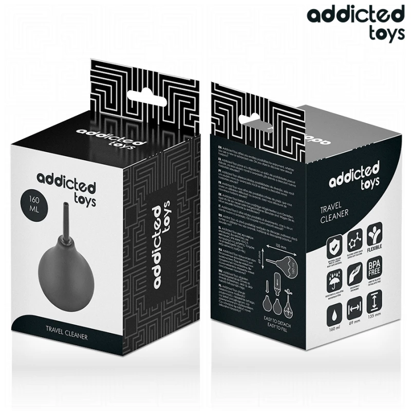 Addicted toys - travel anal cleaner size m 160 ml 6