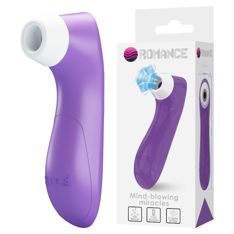 Romance - clitoral suction tool with pulsation technology purple 10
