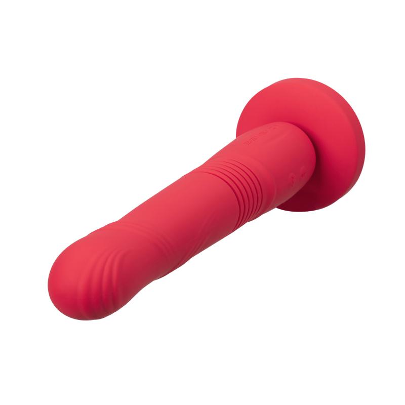 Lovense - Gravity Thrusting Dildo App Controlled Red 1