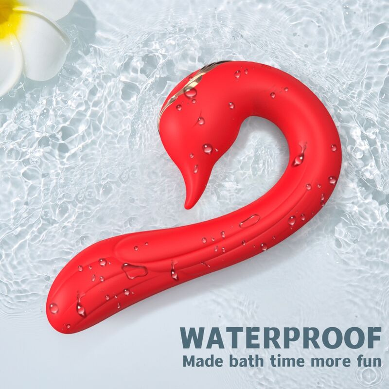 Armony - delfin vibrator multiposition & heat effect red 2